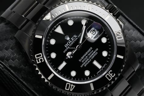 full black rolex